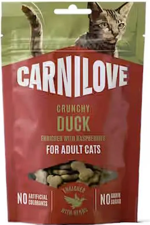 Carnilove Cat Adult Snack Crunchy Duck Przysmak dla kota op. 50g