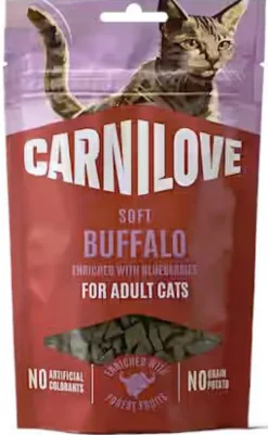 Carnilove Cat Adult Snack Soft Buffalo Przysmak dla kota op. 50g