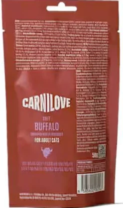 Carnilove Cat Adult Snack Soft Buffalo Przysmak dla kota op. 50g