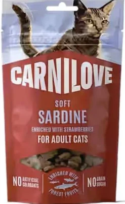 Carnilove Cat Adult Snack Soft Sardine Przysmak dla kota op. 50g