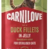 Carnilove Cat Adult Sterilised Duck Fillets in Jelly Mokra Karma dla kota op. 85g