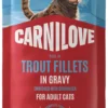Carnilove Cat Adult Trout Fillets in Gravy Mokra Karma dla kota op. 85g