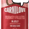 Carnilove Cat Adult Turkey Fillets in Jelly Mokra Karma dla kota op. 85g Pakiet 12szt.