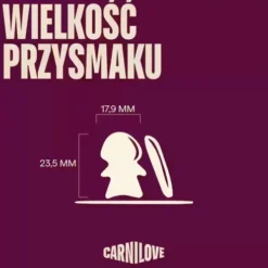 Carnilove Przysmak Crunchy Mackerel with Rasberries dla psa op. 200g