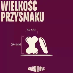 Carnilove Przysmak Crunchy Wild Boar with rosehips dla psa op. 200g