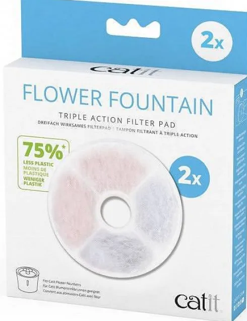 Catit Filtr do poidła automatycznego Fontain Flower dla kota op. 2szt. nr kat. CH-7384