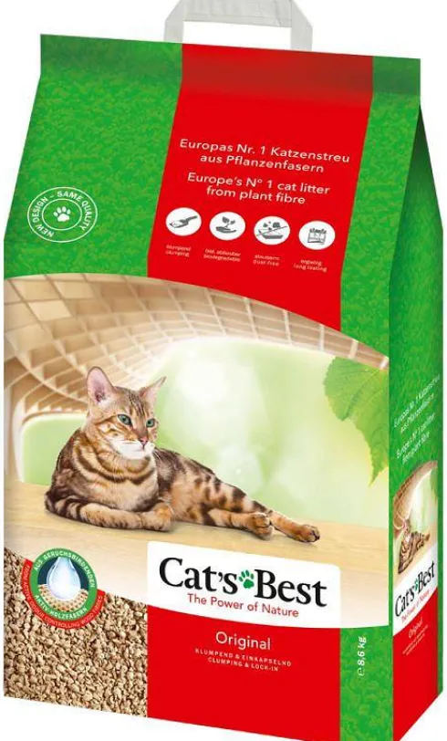 Cat's Best Żwirek drzewny Original (Eco Plus) dla kota op. 8.6kg (20l)