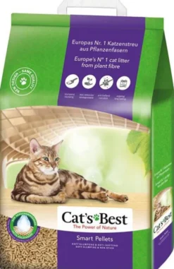 Cat's Best Żwirek drzewny Smart Pellet (Nature Gold) dla kota op. 2x10l