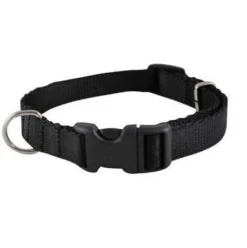 Chaba Obroża regulowana dla psa rozm. 20mm/28-46cm kolor czarny