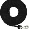 Chaba Smycz treningowa linka dla psa rozm. 8mm/5m kolor czarny