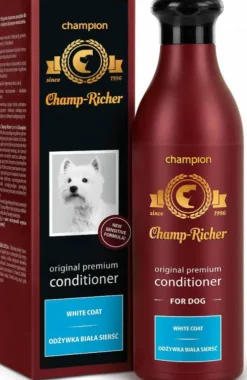 Champ-Richer Profesjonalna Odżywka do sierści białej dla psa poj. 250ml