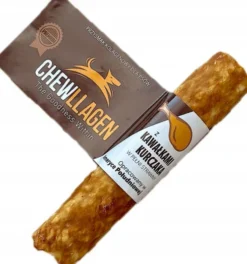 Chewllagen Kość prosta aromat kurczaka dla psa dł. 12.5cm/55g