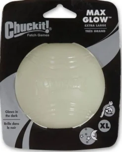 Chuck It Piłka Max Glow dla psa rozm. XL śr. 9cm nr kat. 32315 WYPRZEDAŻ