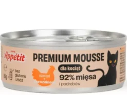 Comfy Appetit Premium Kitten Mousse z Kurczakiem Mokra karma dla kociąt 85g