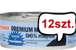 Comfy Appetit Premium Mousse z Łososiem Mokra karma dla kota 85g Pakiet 12szt. WYPRZEDAŻ
