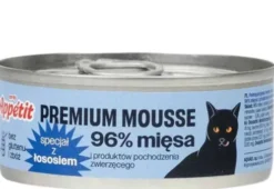Comfy Appetit Premium Mousse z Łososiem Mokra karma dla kota 85g Pakiet 12szt. WYPRZEDAŻ