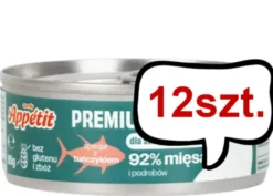 Comfy Appetit Premium Sterilized Mousse z Tuńczykiem Mokra karma dla kota 85g Pakiet 12szt. WYPRZEDAŻ