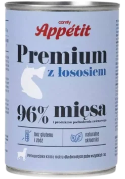 Comfy Appetit Premium z Łososiem Mokra karma dla psa 400g WYPRZEDAŻ