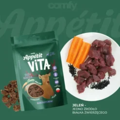 Comfy Appetit Vita Duża Kostka Jeleń Przysmak dla psa op. 80g