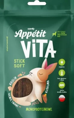 Comfy Appetit Vita Stick Soft Królik Przysmak dla psa op. 80g