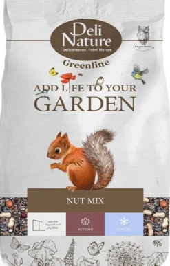 Deli Nature Greenline Nut Mix Mieszanka dla wiewiórek i ptaków op. 500g