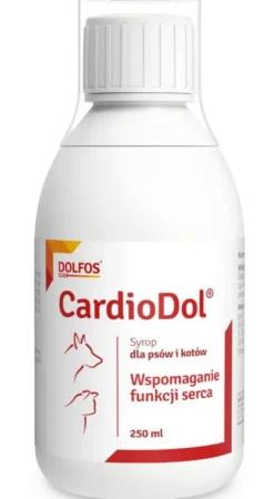 Dolfos Preparat na serce CardioDol dla psa i kota poj. 250ml