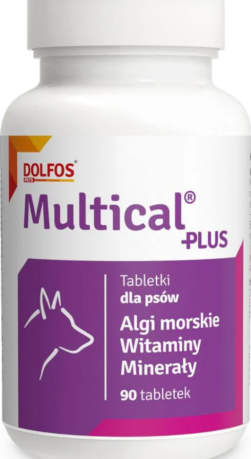 Dolfos Preparat witaminowy Multical Plus DOG dla psa op. 90 tabletek