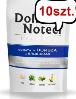 Dolina Noteci Premium Adult Dorsz z Brokułami Mokra Karma dla psa op. 10x500g