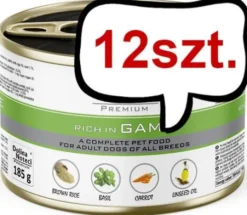 Dolina Noteci Premium Adult Dziczyzna Mokra Karma dla psa op. 185g Pakiet 12szt.