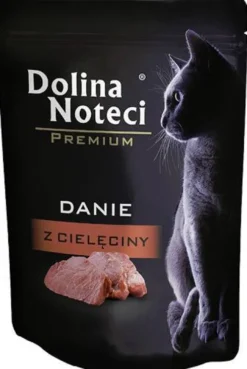 Dolina Noteci Premium Adult Danie z cielęciny Mokra Karma dla kota op. 10x85g