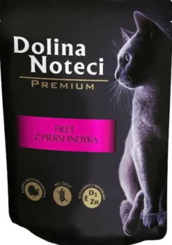 Dolina Noteci Premium Adult Filet z piersi indyka Mokra Karma dla kota op. 10x85g
