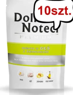 Dolina Noteci Premium Adult Gęś z Ziemniakami Mokra Karma dla psa op. 10x500g