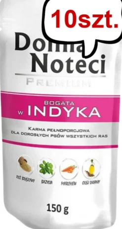 Dolina Noteci Premium Adult Indyk Mokra Karma dla psa op. 10x150g