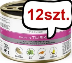 Dolina Noteci Premium Adult Indyk Mokra Karma dla psa op. 185g Pakiet 12szt.