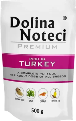 Dolina Noteci Premium Adult Indyk Mokra Karma dla psa op. 500g