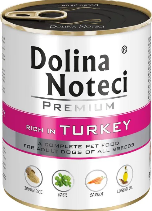 Dolina Noteci Premium Adult Indyk Mokra Karma dla psa op. 800g Pakiet 12szt.