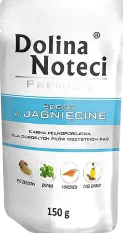 Dolina Noteci Premium Adult Jagnięcina Mokra Karma dla psa op. 150g