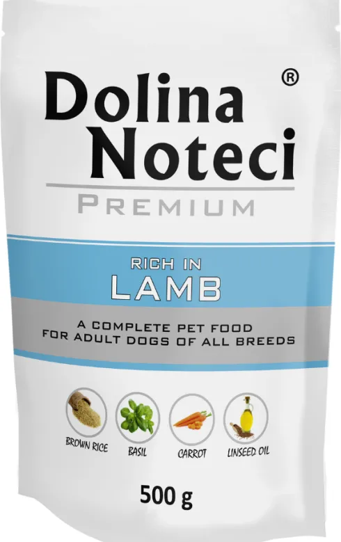 Dolina Noteci Premium Adult Jagnięcina Mokra Karma dla psa op. 500g