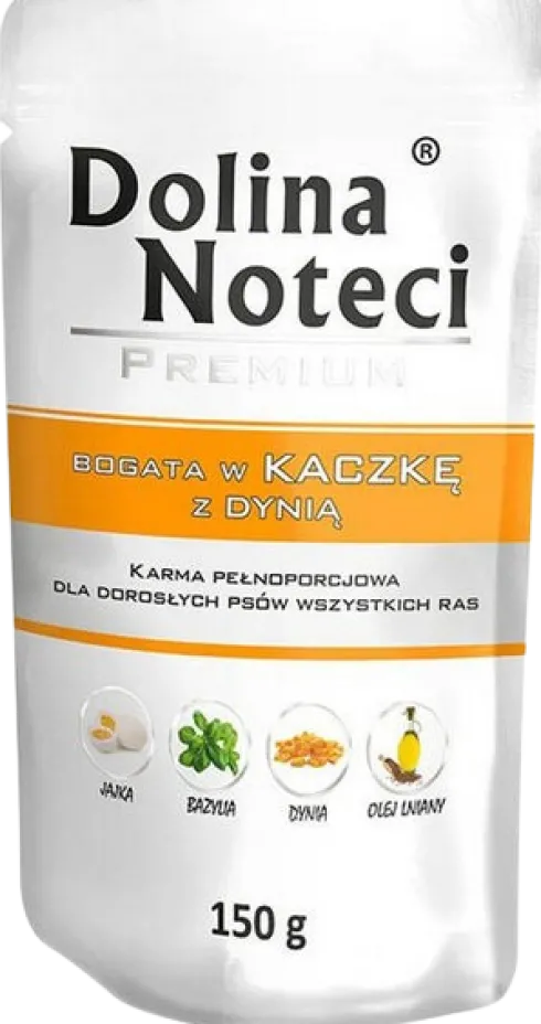 Dolina Noteci Premium Adult Kaczka z Dynią Mokra Karma dla psa op. 10x150g