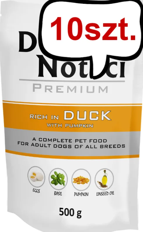 Dolina Noteci Premium Adult Kaczka z Dynią Mokra Karma dla psa op. 10x500g