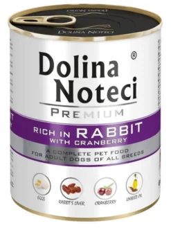 Dolina Noteci Premium Adult Królik z Żurawiną Mokra Karma dla psa op. 800g