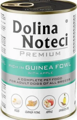 Dolina Noteci Premium Adult Perliczka z Jabłkiem Mokra Karma dla psa op. 400g