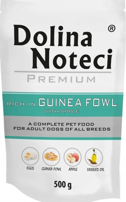Dolina Noteci Premium Adult Perliczka z Jabłkiem Mokra Karma dla psa op. 500g