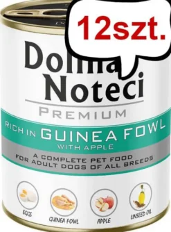 Dolina Noteci Premium Adult Perliczka z Jabłkiem Mokra Karma dla psa op. 800g Pakiet 12szt.