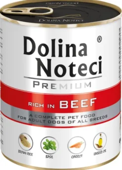 Dolina Noteci Premium Adult Wołowina Mokra Karma dla psa op. 800g