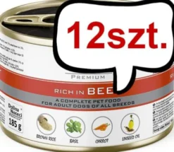 Dolina Noteci Premium Adult Wołowina Mokra Karma dla psa op. 185g Pakiet 12szt.