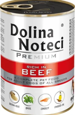 Dolina Noteci Premium Adult Wołowina Mokra Karma dla psa op. 400g