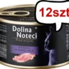 Dolina Noteci Premium Bogata w Królika Mokra Karma dla kota op. 185g Pakiet 12szt.