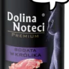 Dolina Noteci Premium Bogata w Królika Mokra Karma dla kota op. 400g Pakiet 12szt.
