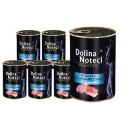 Dolina Noteci Premium Bogata w Jagnięcinę Mokra Karma dla kota op. 400g Pakiet 12szt.